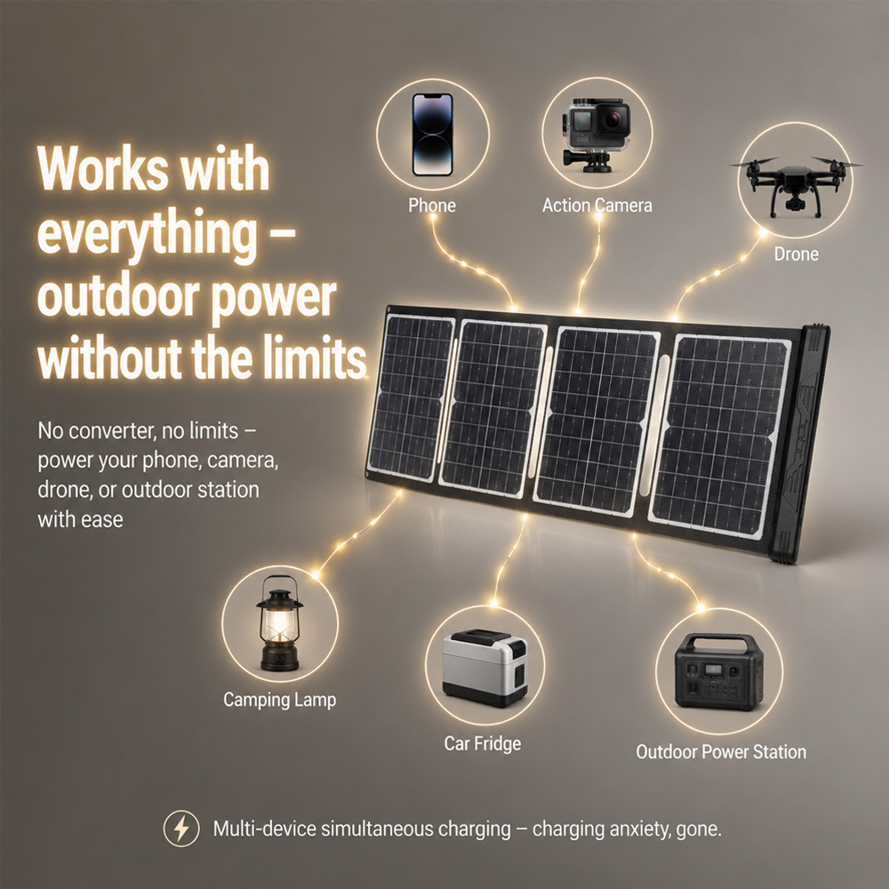 40W 18V faltbares Solarpanel m – Drone Solar Charger Bewertung und Preis