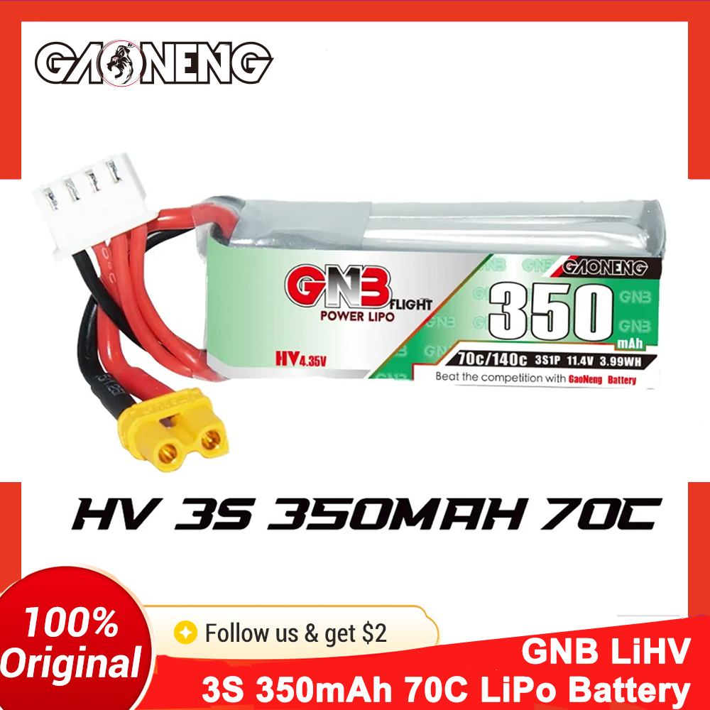 Gaoneng GNB 350mAh 3S 70C LiPo – Drone Backpack Bewertung und Preis
