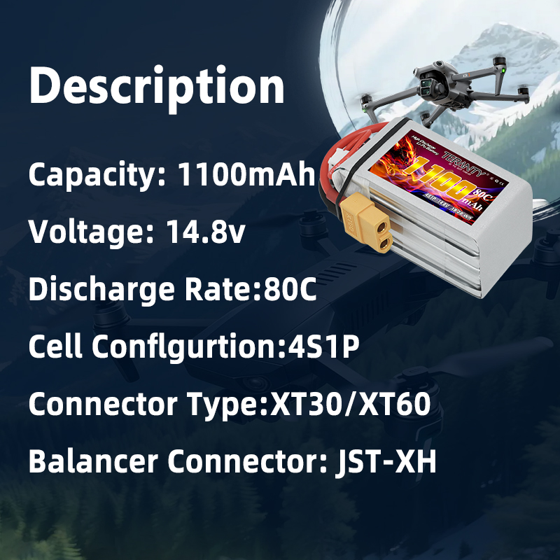 TERANTY 4S 1100mAh 80C/160C Li – Drone Power Bank Bewertung und Preis