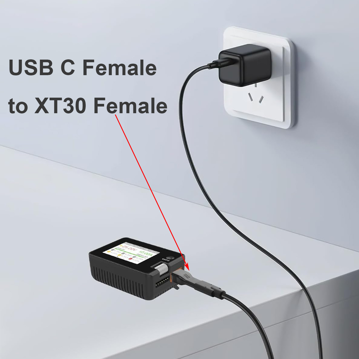 1pc USB Typ C Weibliche Eingan – Drone Battery Adapter Bewertung und Preis